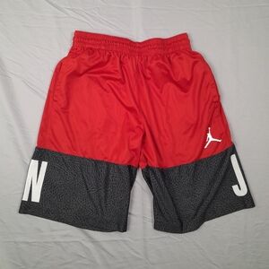 Nike Boys lg Air Jordan basketball dri fit shorts